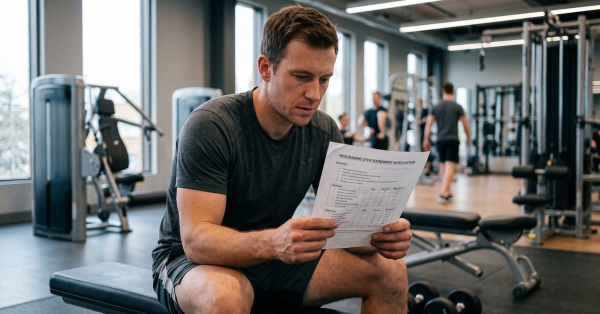 Construire un programme d’entraînement musculation efficace